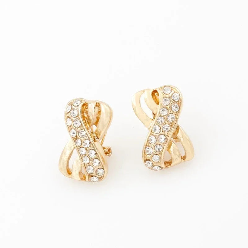 Lyxigt Guldsmyckesset