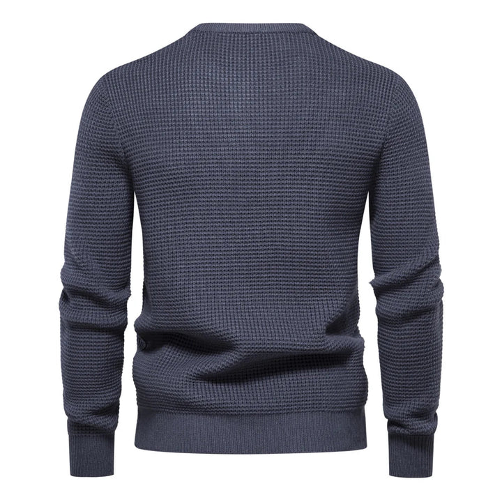Drechsler | Stickad Casual Varm Herrpullover